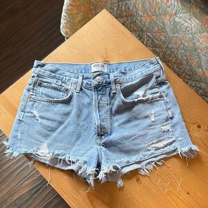 Agolde Parker Vintage Cut Off Shorts